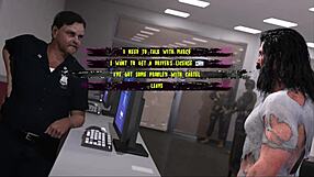 The bum gets featured in hentai anime episode 07