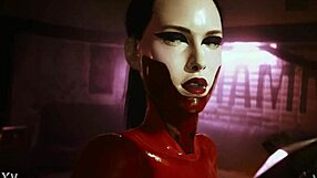 Female Tyger Claw Dances Seductively in Hammer Club Sex Scene