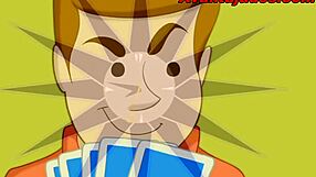 Juego de cartas gay de caricatura con toque brasileño, ¿curioso?