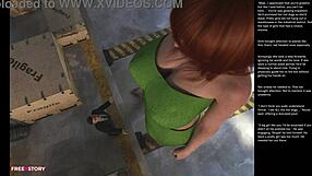 Big apple small gesture in 3d cartoon sex episode 11?