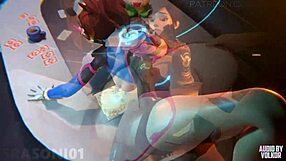 Overwatch compilation 152 slams hard with wild cartoon action.