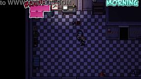 Facing Fast Zombie With Big Cock In Hentai Game