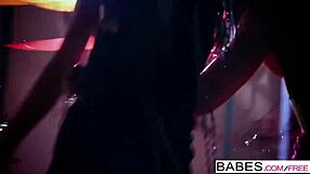 Ashlyn and Lilly's midnight kiss turns steamy