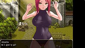 curse errant part 1 with toys, fingering, and group banging in hentai gangbang.