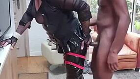 Mature tranny craves BBC ass fuck from huge monster cocks. Sissy action awaits!