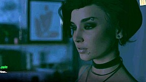 Exploring the academy in this anime game series