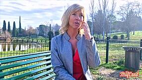 Emmy, a Belgian milf, feels hot in her ass and seeks satisfaction.