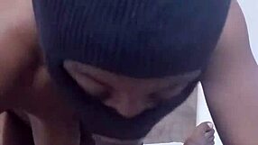 She took that thick chocolate stick deep in the bedroom last night.