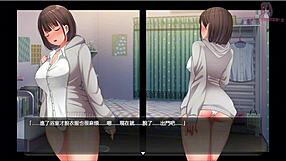 night walk to store naked, climaxing