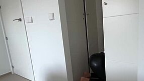 man, she loves when i fill her pussy in leather leggings