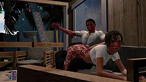 jack n emma spanked in paradise, oops forgot the safe word