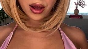 Blonde Pussy Fingered