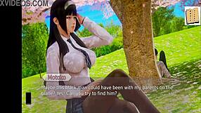 What secrets does Academy 74 hold in this hentai game?