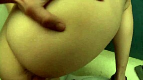 White Teen Blows Big Cocks Outdoors For Facial!