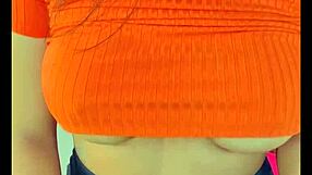 i invited the cute girl to watch a movie at home, and we had some fun.