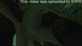 대담한 애니메이션 속 젊은 전사들의 모험