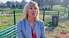 Emmy, a Belgian milf, feels hot in her ass and seeks satisfaction.