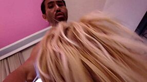 In this anime scene, Liu Gang is worshipped by a blonde Russian girl with rimming, handjob, and footjob.