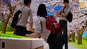 What secrets does Academy 74 hold in this hentai game?