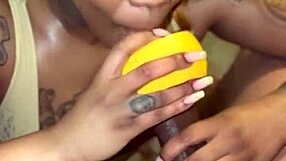 grapefruit and gooch, man i’m messin up but lovin this ebony pov suck