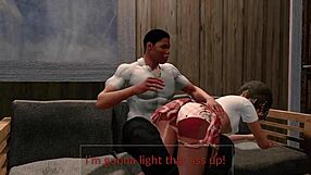 jack n emma spanked in paradise, oops forgot the safe word