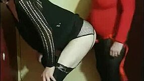 Crossdresser takes collection part 3