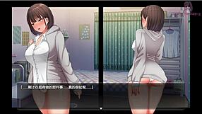 night walk to store naked, climaxing