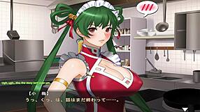 Ever tried a naughty game with maid-san rin in hentai?