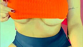 i invited the cute girl to watch a movie at home, and we had some fun.