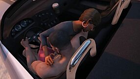 gta 5 franklin gets hooker in car