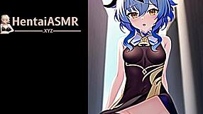 feeling the magic of blue haired hentai slut casting love spells