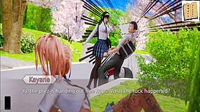 What secrets does Academy 74 hold in this hentai game?