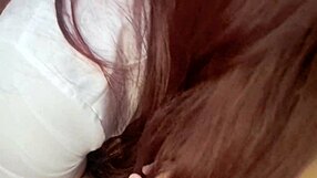 homemade asian couple in cosplay gives blowjob cum in mouth