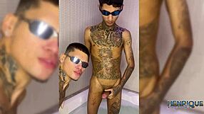 Hidden encounter with young guy in motel