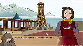 korra's tits in four element trainer book 5 slav part 13