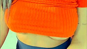 i invited the cute girl to watch a movie at home, and we had some fun.