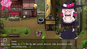 Little witch becomes nympho, frees desires for city cocks.