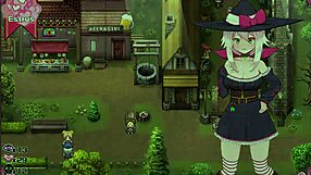 Little witch becomes nympho, frees desires for city cocks.