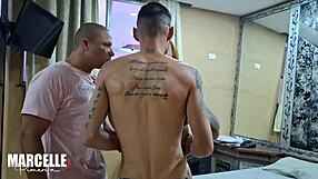 my husband brought his big-dicked friend to fuck my ass