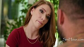 Sata Jones ANAL RIDING on couch