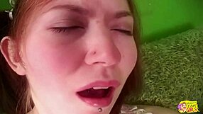 solo masturbation turns lesbian