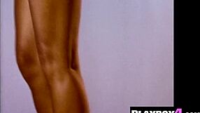 Do big tits babes pose naked and show booty?