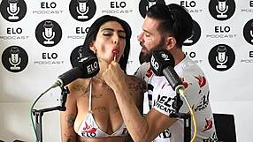 mica dellorto enters the spicy casting room with her tattoo