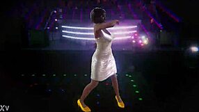 Rebolando funk she dances seductively