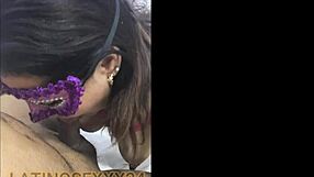 First casting of a wild Latina MILF craving action