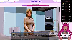 vtuber lewdneko playing harem hotel intensely