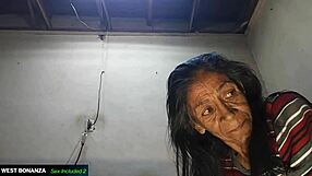 Lupita's second blowjob with face fucking for cum