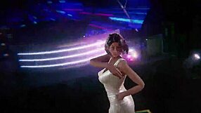 Rebolando funk she dances seductively