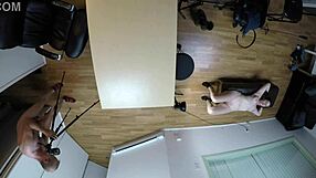 Audrey Decker gags on cock in POV casting