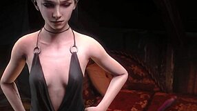 is this girl really getting fucked by a floating dildo? watch the solo toy action